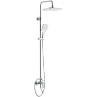 Душевая система Voda Raft VST3300-4 300x200 мм, со смесителем, хром