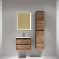 Комплект мебели Sancos Marmi 2.0 MR2.060ECH + CN7011 + MI60ECH 61 см, подвесной, дуб чарльстон