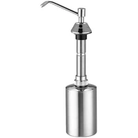 Дозатор для жидкого мыла Nofer 03100.B 500 мл, встраиваемый, для кухни, хром