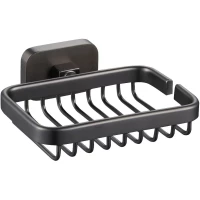 Мыльница Wonzon & Woghand Graffity WW-9324 настенная, темный графит матовый