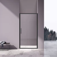 Душевая дверь Vincea Slim VDP-4SL900CLB 90 см, профиль черный матовый, стекло прозрачное