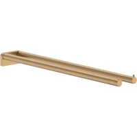 Полотенцедержатель Hansgrohe AddStoris S 41787140 44,1 см, двойной, бронза