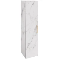 Пенал Jacob Delafon Odeon Rive Gauche EB2570G-R8-NR4 подвесной L, белый мрамор