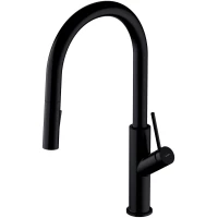 Смеситель для кухни Omnires Bend BE6455BL