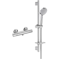 Термостат для душа Jacob Delafon July E8455-CP + E99898RU-CP