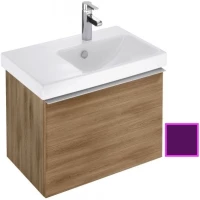 Тумба сливовый глянец 62 см Jacob Delafon Odeon Up EB886-F26