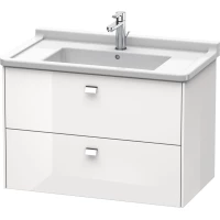 Тумба белый глянец 82 см Duravit Brioso BR414201022