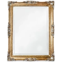 Зеркало 72x92 см золото/серебро Tiffany World TW00262oro/arg