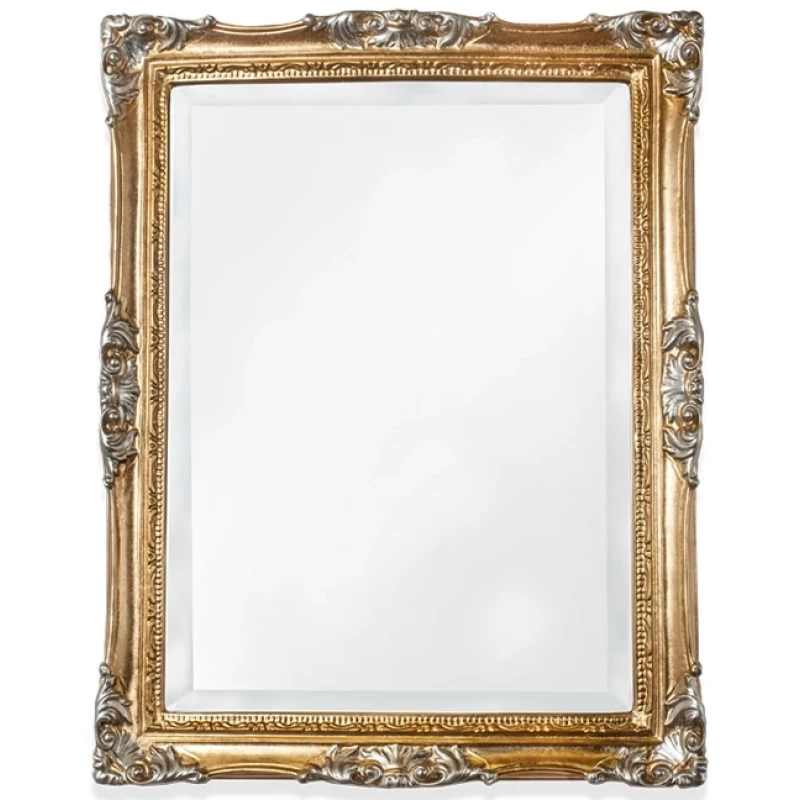 Зеркало 72x92 см золото/серебро Tiffany World TW00262oro/arg