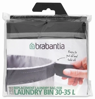 Мешок для бака для белья 35л Brabantia 102325 мешок для бака для белья двойной 55л brabantia 102387