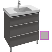 Тумба серый титан глянец 77 см Jacob Delafon Odeon Up EB993-N21