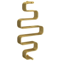 Полотенцесушитель водяной 900x400 золотой Сунержа Фабула МС 03-0127-9040