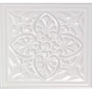 Декор Monopole Ceramica Armonia A Blanco 15x15