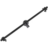 Душевой трап (лоток) Knotlor Core SDRS1000BL 100 см, с решеткой, щелевой, черный матовый