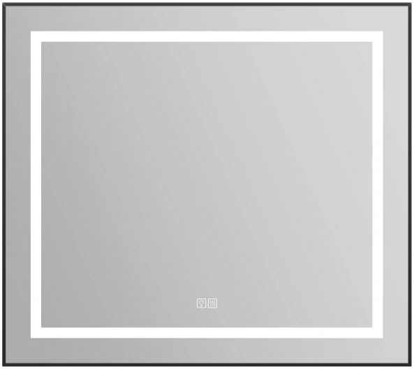 Зеркало 88,5x78,5 см BelBagno Kraft SPC-KRAFT-885-785-TCH-WARM-NERO