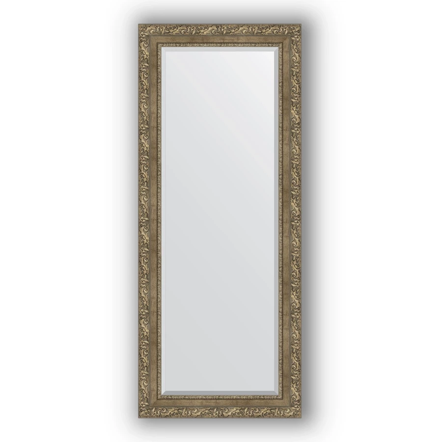 Зеркало 60x145 см виньетка античная латунь Evoform Exclusive BY 3541