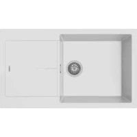 Кухонная мойка Rivelato Lumo LM-8650 Bianca 86x50 см, белый