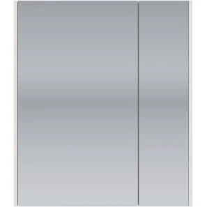 Изображение товара зеркальный шкаф 60x70 см белый глянец l dreja prime 99.9304