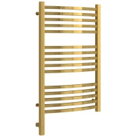 Полотенцесушитель электрический 800x500 золотой МЭМ левый Сунержа Аркус 3.0 03-5704-8050