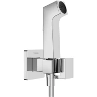 Гигиенический душ Hansgrohe Bidette 1jet E 29233000 со смесителем, хром (Дефект на корпусе)
