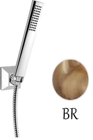 Ручной душ со шлангом 150 см и держателем бронза Cezares Legend LEGEND-KD-02 ручной душ cezares czr u d1fc 03 24 m