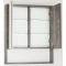 Зеркальный шкаф 65x80 см бетон Style Line Экзотик ЛС-00000397 - 2
