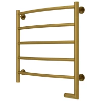 Полотенцесушитель электрический 600x600 состаренная латунь МЭМ правый Сунержа Галант 2.0 051-5201-6060