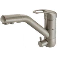 Смеситель для кухни с подключением к фильтру Zorg Sanitary ZR400KF12CEPYIBEJ