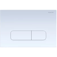 Кнопка смыва Aquatek KDI-0000013 для инсталляции, белый