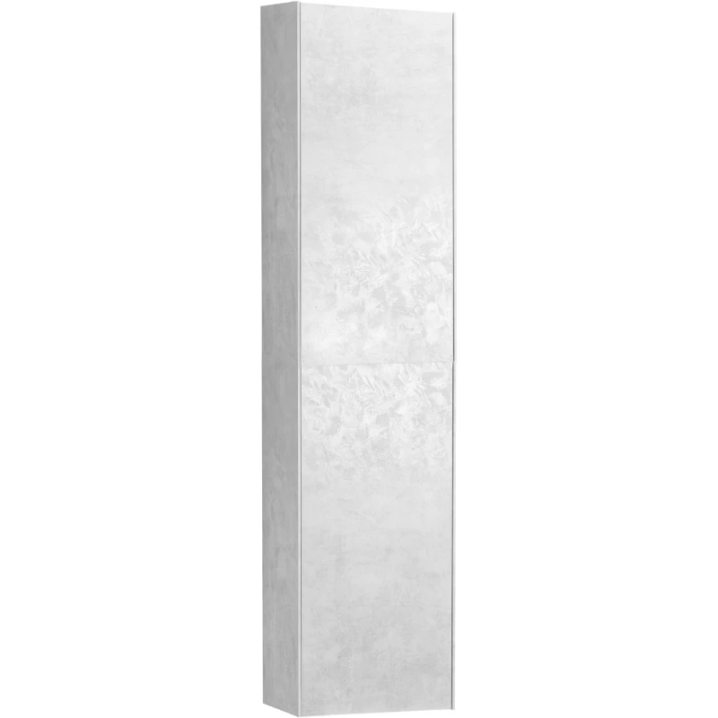 Шкаф одностворчатый 30x70 светло-серый L/R Акватон Марбл 1A276403MH8A0