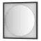 Зеркало 60x60 см черный матовый Defesto Eclipse DF 2231S - 1