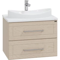 Тумба с раковиной дуб бежевый 70 см Санта Венера 221026 + Vega70