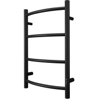 Полотенцесушитель электрический APEXTERMO Corona CR00164BM 600x432, диммер правый, черный матовый