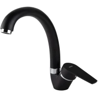 Смеситель для кухни Viko V-3024 черный мрамор