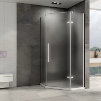 Душевой уголок 100x100 см Abber Ewiges Wasser AG05100M матовое