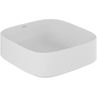 Раковина-чаша Kludi Resa C 58CW3053 40x40 см, накладная, белый матовый