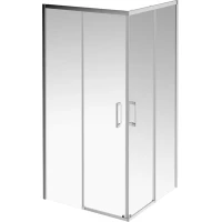 Душевой уголок 100x100 см Kerama Marazzi Vetro VE.100.SSD.CR прозрачное