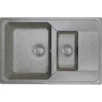 Кухонная мойка Dr.Gans Кардинал 760К 29.035.D0760.407 76x50 см, черный