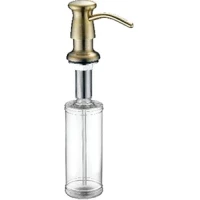 Дозатор для жидкого мыла Gappo G403-4 300 мл, встраиваемый, для кухни, бронза 