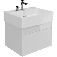 Тумба белый глянец/белый матовый 56,4 см Kerama Marazzi Logica LOG.60.2\WHT