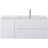 Тумба под раковину BelBagno Etna ETNA-1200-2C-1A-SO-BL-R 120,9 см R, подвесная, Bianco Lucido