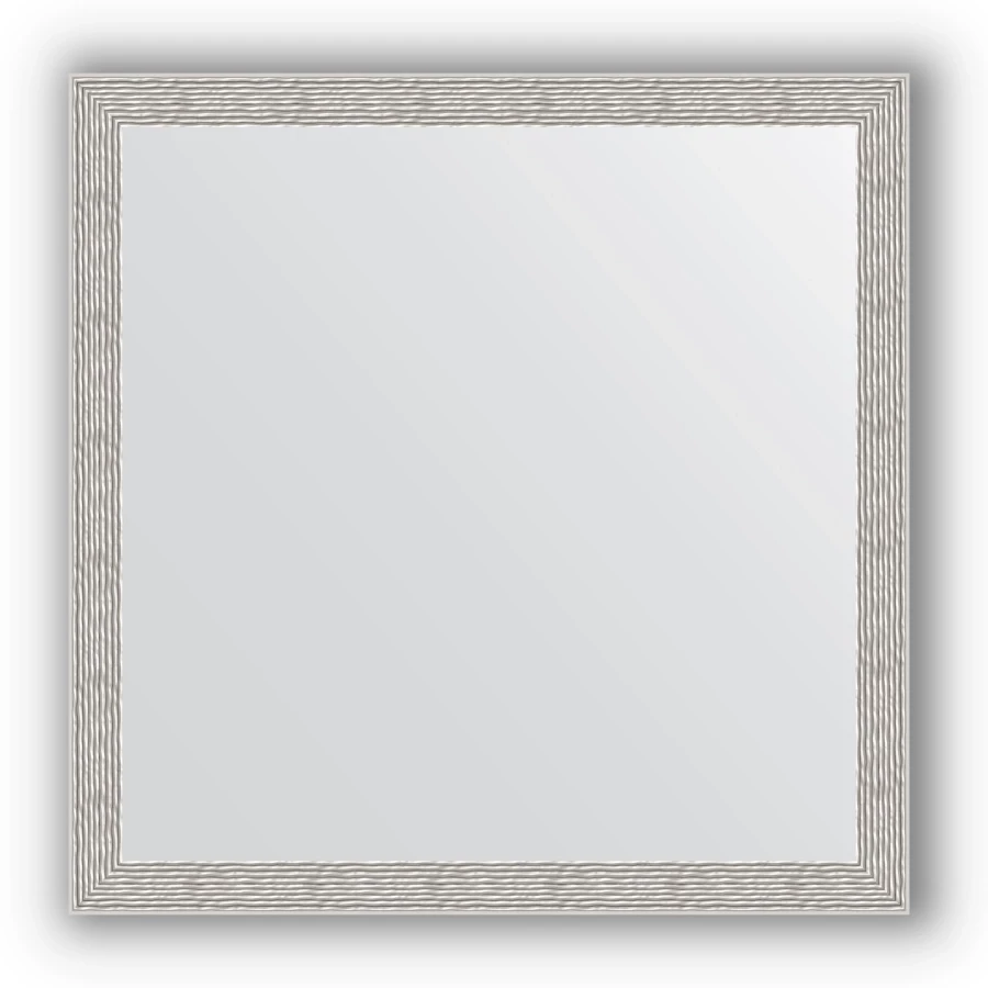Зеркало 71x71 см волна алюминий Evoform Definite BY 3230