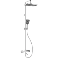 Душевая система Kaiser Vita 43182 320x200 мм, с термостатом, хром