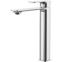 Смеситель для раковины AQUAme Monza AQM6314CR без донного клапана, хром