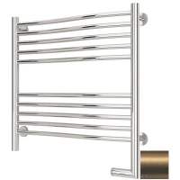 Полотенцесушитель электрический 600x600 золотой матовый МЭМ правый Сунержа Флюид 2.0 032-5221-6060