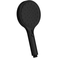 Душевая лейка AQUAme AQM8501MB 135 мм, 4 режима, черный матовый
