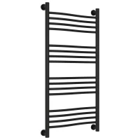 Полотенцесушитель водяной 1000x500 черный матовый Сунержа Флюид+ 31-0222-1050