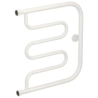 Полотенцесушитель водяной 500x500 белый глянец Сунержа Лира 12-0011-5050