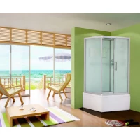 Душевая кабина 100x80x210 см Esbano Elegancia ES-108 CKRB R матовое