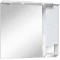 Зеркальный шкаф 85x80 см белый R Runo Стиль 00000001116 - 1